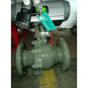 不鏽鋼氣動(dòng)球閥(fá)DN100-16-WCB