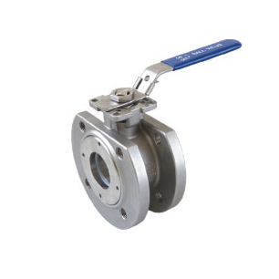 美标薄型法蘭球閥帶ISO5211高平台